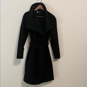 Black Wrap Coat